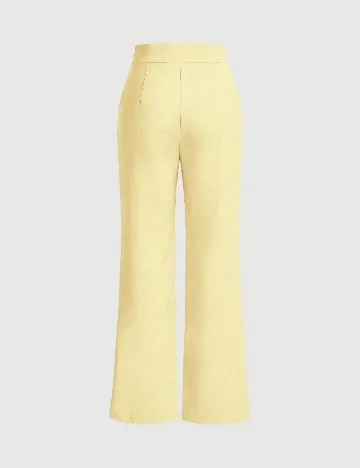 Pantaloni SHEIN, galben