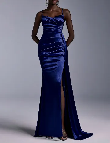 Rochie lunga SHEIN, bleumarin