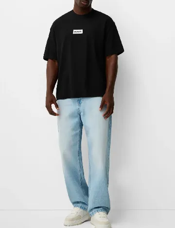 Tricou Bershka, negru
