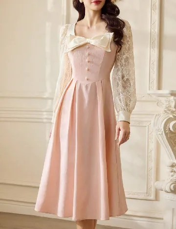 Rochie medie SHEIN, roz pal