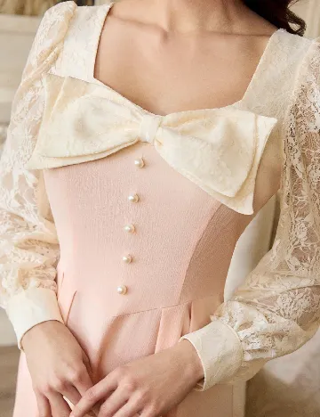 Rochie medie SHEIN, roz pal