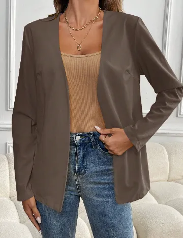 Blazer SHEIN, maro