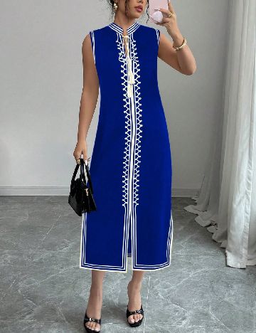 Rochie medie SHEIN, albastru