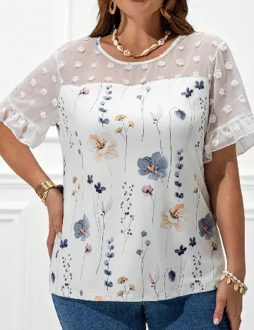 Tricou SHEIN, alb