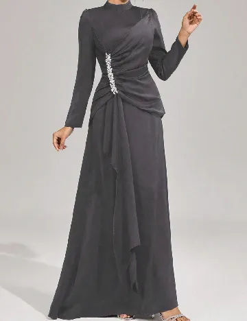 Rochie lunga SHEIN, gri