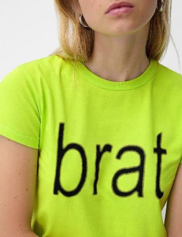 Tricou Bershka, verde