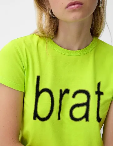 Tricou Bershka, verde