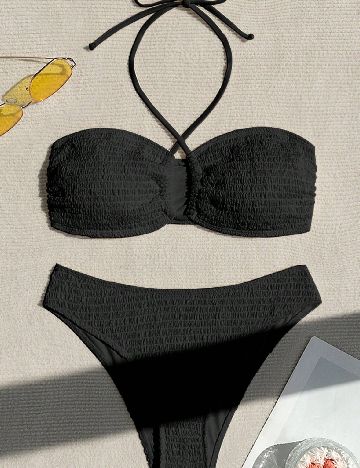 Costum de baie SHEIN, negru