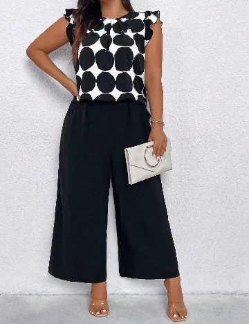 Compleu SHEIN CURVE, negru