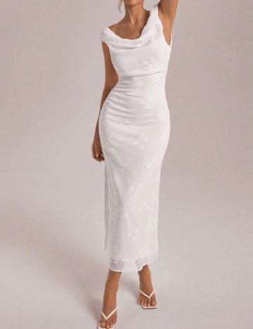 Rochie lunga SHEIN, alb