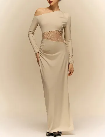 Rochie lunga SHEIN, bej