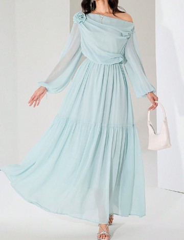 Rochie lunga SHEIN, albastru
