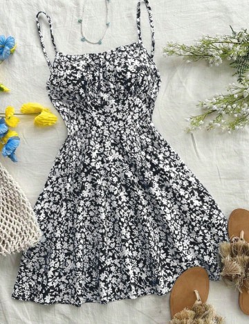 Rochie Shein Kids, alb/negru