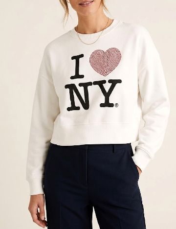 Bluza Bershka, alb