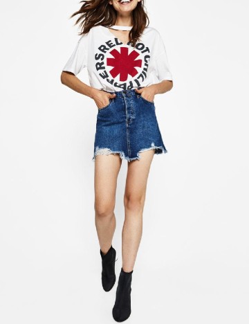 Tricou Bershka, alb