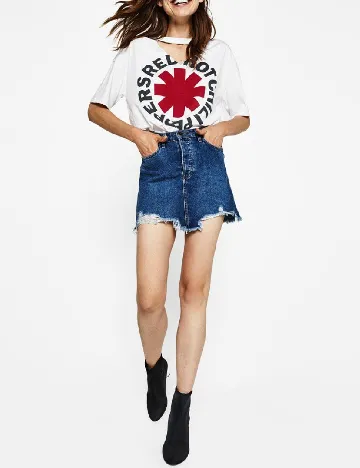 Tricou Bershka, alb