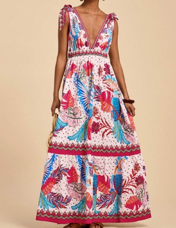 Rochie lunga SHEIN, mix culori