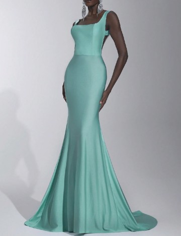 Rochie lunga SHEIN, turcoaz