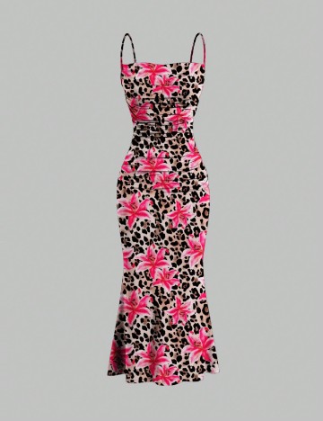 Rochie lunga SHEIN, mix culori
