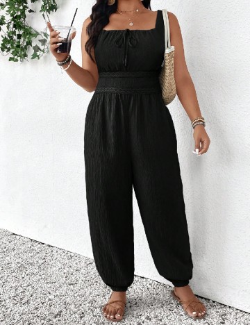 Salopeta SHEIN CURVE, negru
