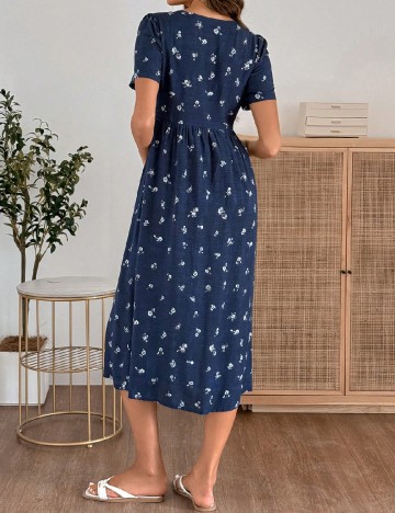 Rochie medie Emery Rose, bleumarin