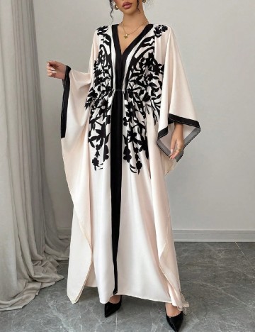 Rochie lunga SHEIN, crem