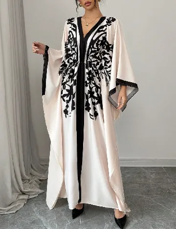 Rochie lunga SHEIN, crem