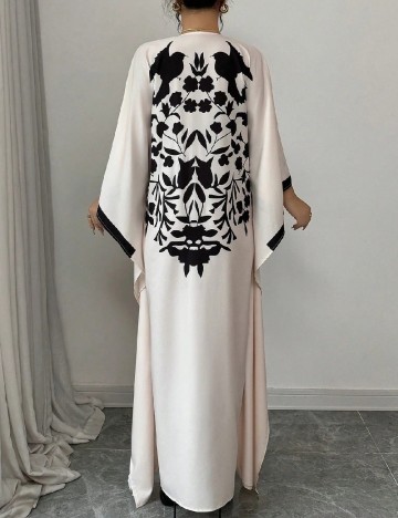 Rochie lunga SHEIN, crem