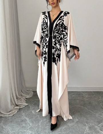 Rochie lunga SHEIN, crem