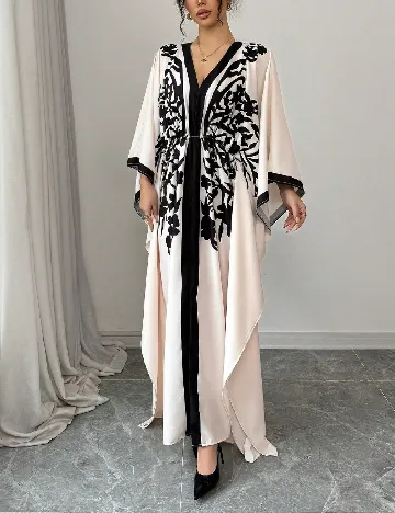 Rochie lunga SHEIN, crem