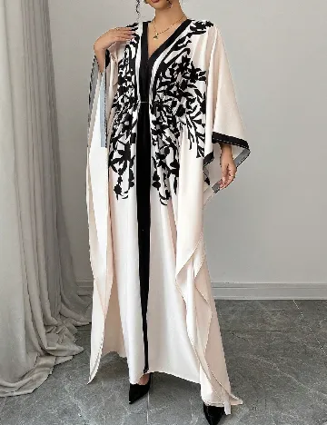 Rochie lunga SHEIN, crem