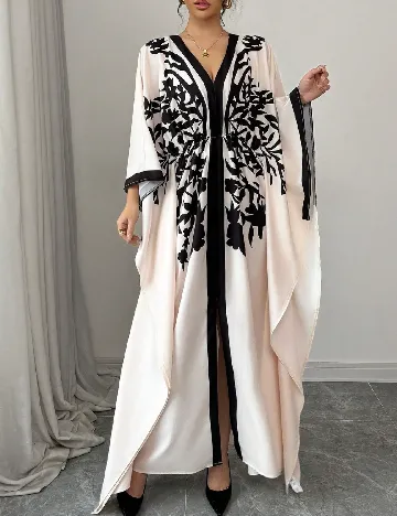 Rochie lunga SHEIN, crem