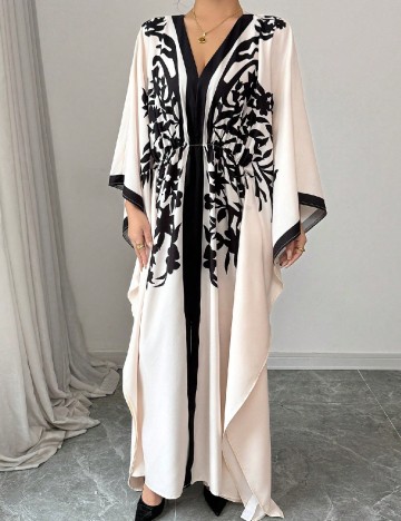 Rochie lunga SHEIN, crem