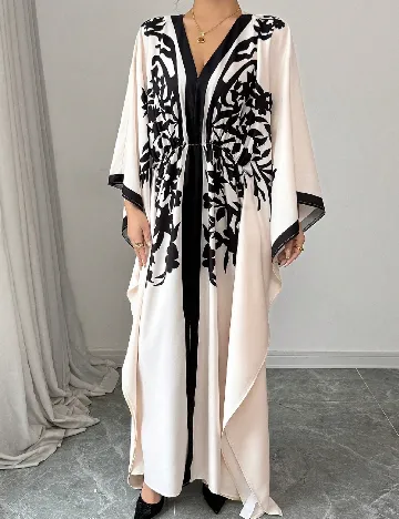 Rochie lunga SHEIN, crem