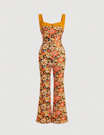 Salopeta SHEIN, floral print