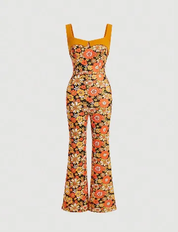 Salopeta SHEIN, floral print