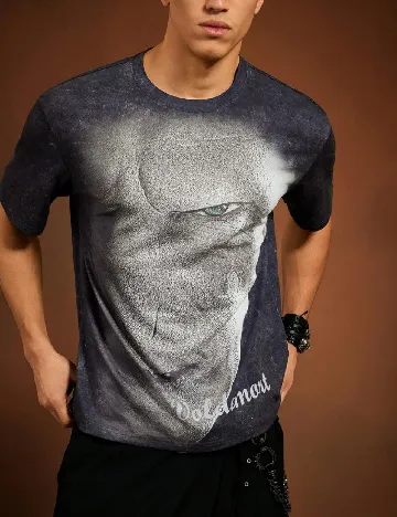 Tricou SHEIN, bleumarin