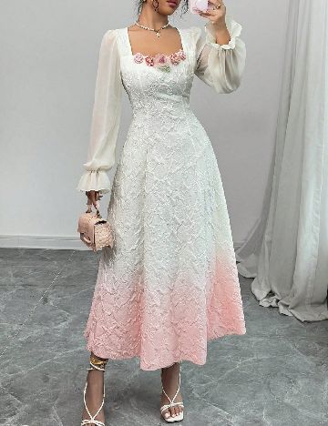 Rochie lunga SHEIN, alb