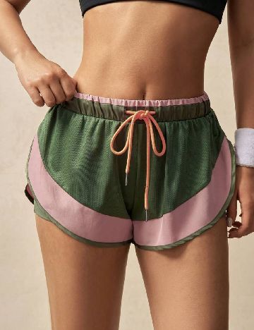Pantaloni scurti SHEIN, verde