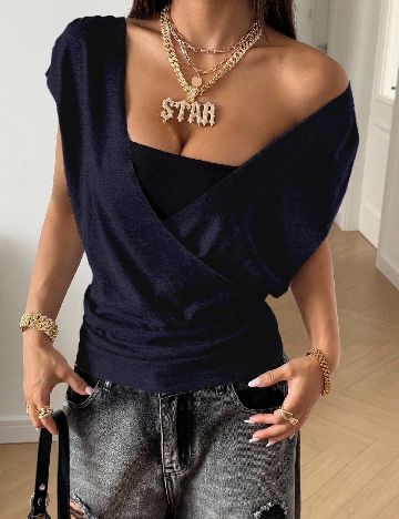 Bluza SHEIN, bleumarin