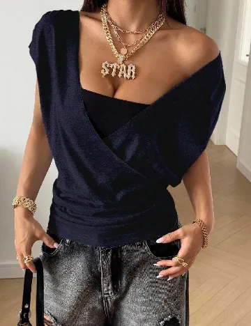 Bluza SHEIN, bleumarin