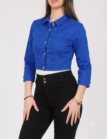 Jacheta Bershka, albastru