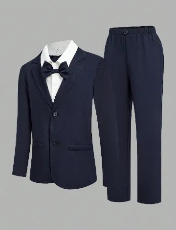 Costum Shein Kids, bleumarin