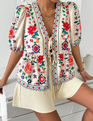 Compleu SHEIN, floral