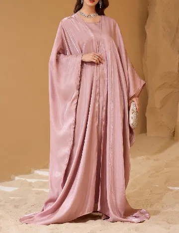 Set Rochie si Cardigan SHEIN, roz