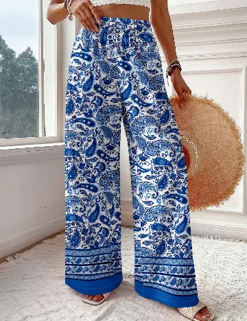 Pantaloni SHEIN, albastru