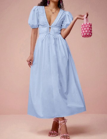 Rochie lunga SHEIN, albastru