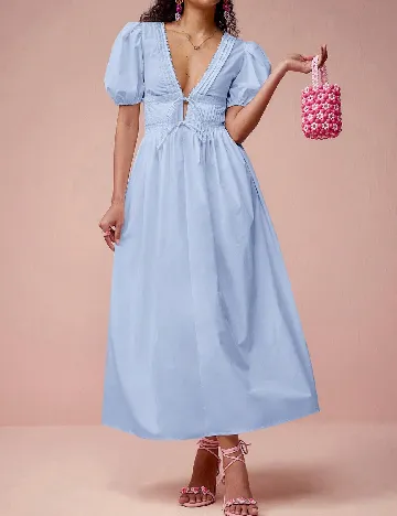 Rochie lunga SHEIN, albastru