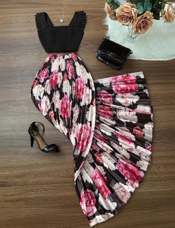 Compleu SHEIN CURVE, mix culori