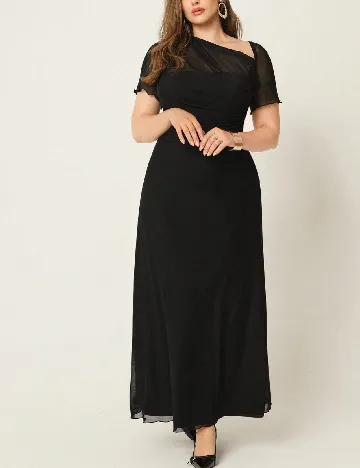 Rochie lunga SHEIN CURVE, negru